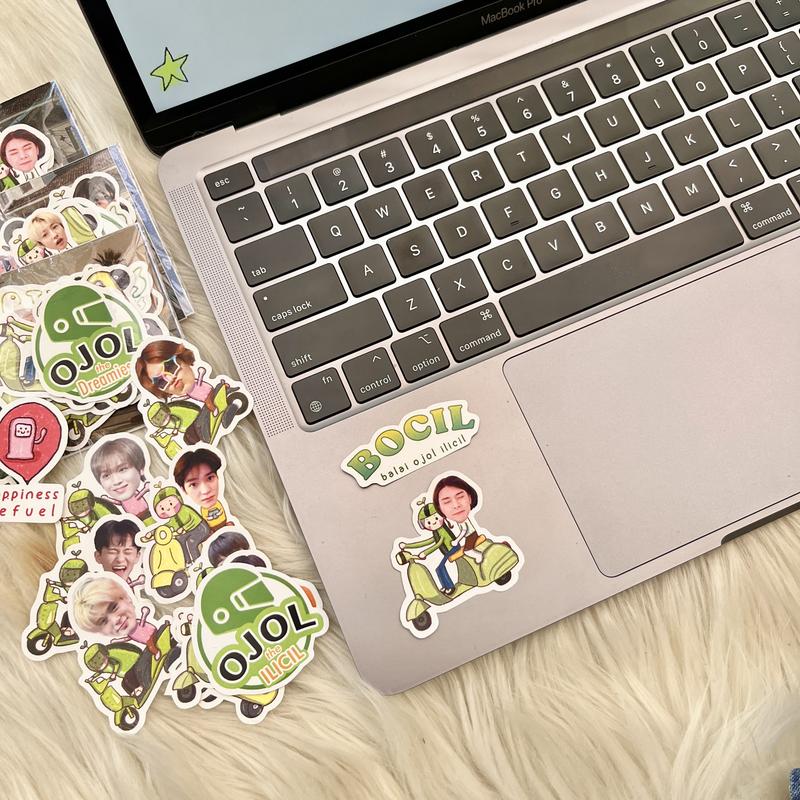 STICKER SET OJOL THE NCT - NCT DREAM NCT 127 | STIKER VYNIL MATTE DOFF AESTHETIC ESTETIK DIE CUT LAPTOP TUMBLER JOURNALING FANART FANMADE 1