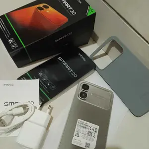 Infinix Smart 20 4/64GB - Up to 8GB Extended RAM - Mediatek Helio G81 - 6.78” - 8MP - 5200 mAh - IP64