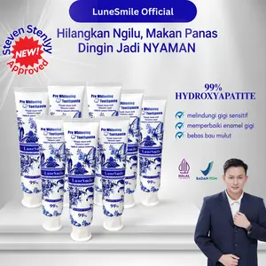 STOK TERBATAS -  BELI 1 PASTA GIGI Melindungi Gigi Berlubang / Gigi Sensitif Makan Panas Dingin / Menghilangkan Bau Mulut Odol Perawatan Gigi