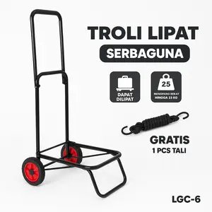 Murah Troli Lipat Barang Troli Galon Aqua dan Trolley Portable Serbaguna Modern