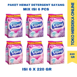 Paket Detergen Sayang 5000an (10 Pcs) - Hemat dan Efektif