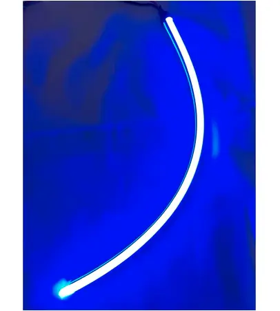 Lampu Alis Devil Eye Flexibel Motor Mobil Mode Diam 12V 15Cm 30Cm Non Bintik Waterproof 3