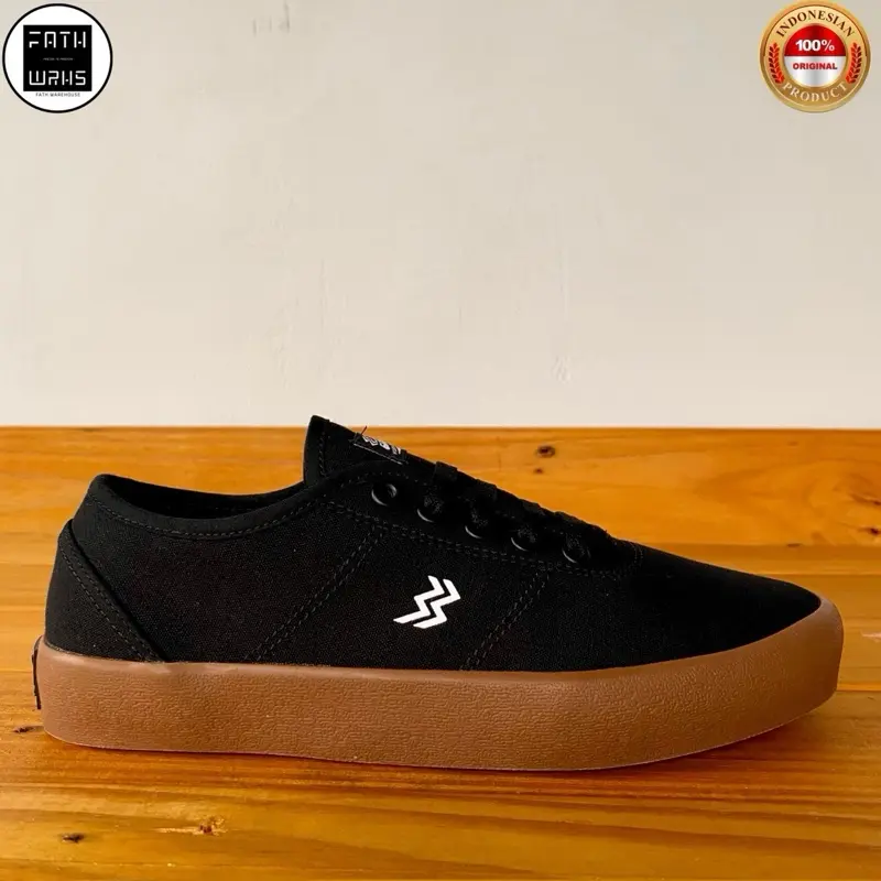 Sepatu Geoff Max Original - Ethan Black Gum | Sepatu Pria | Sepatu Unisex