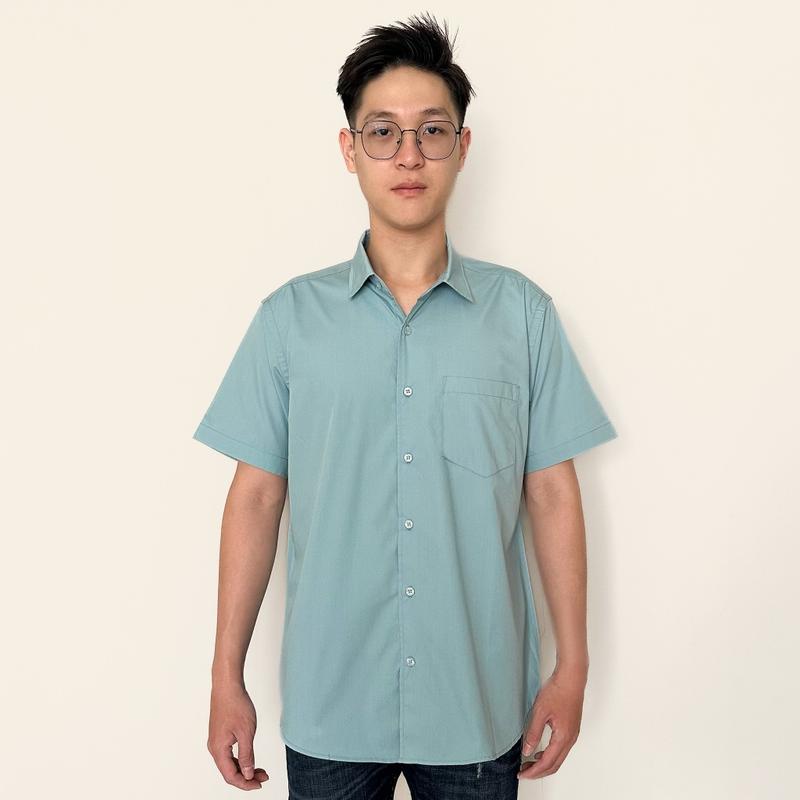 BENHILL Kemeja Basic Formal Pria Pendek Katun Poplin New Colors 8