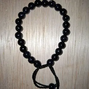 Gelang batu Pasir Intan 8 mm tali serut.