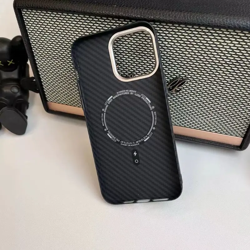 CASELAB - PIXEL CARBON M-CARBON MAGNETIC CASE PC COMPATIBLE FOR IP 16 PROMAX 16 PRO 16 16 E 15 PROMAX 15 PRO 15 14 PROMAX 14 PRO 14 13 PROMAX 13 PRO 13 12 PROMAX 12 PRO 12 11 HARDCASE M-CARBON Bumper PIXEL ARCTIX CARBON CASING PELINDUNG HANDPHONE Cover 6