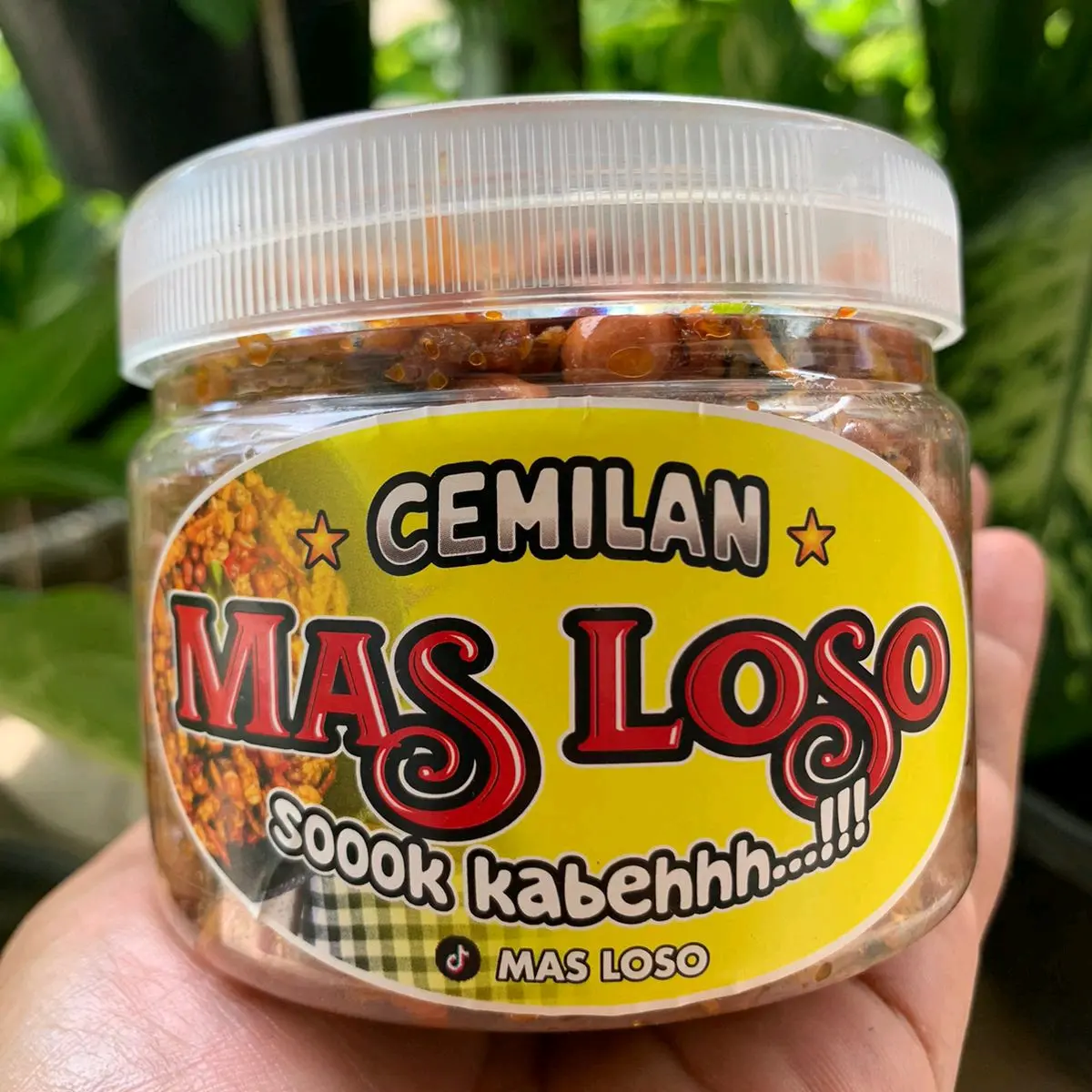 Teri Kacang Balado Mas Mas Loso Ukuran 250gram