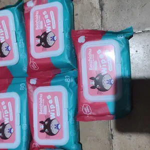 5 Pcs Tisu Basah / Tissue Basah / Wet Wipes Untuk Membersihkan Mata Dan Telinga Kucing, Kelinci dan Anjing Non Alkohol Non Pewangi Aman