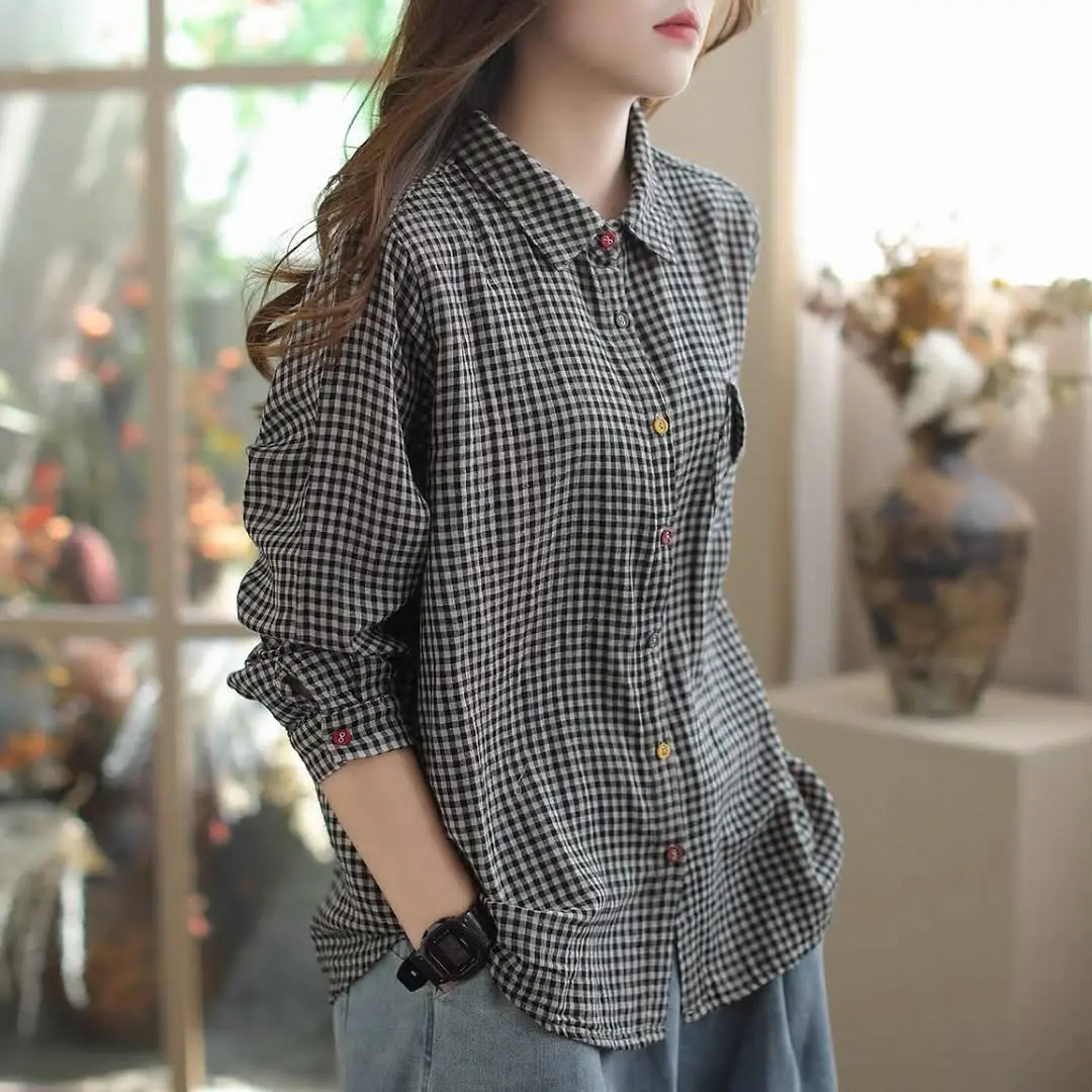 Ayudia Atasan Kemeja Wanita Oversize