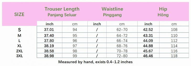 Product Introduction of Seluar Kargo, Bergaya Wanita, Pinggang Tinggi, Gaya Korea, Longgar, Saiz Besar, Pakaian Wanita, CHA136 29