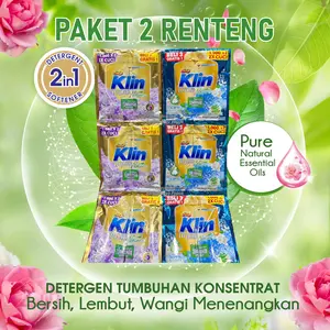 PROMO 32 PCS SOKLIN CAIR SACHET 1000AN 40ML NATURE
