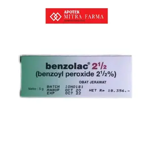 BENZOLAC 2,5% dan 5% GEL APOTEK MITRA FARMA OFFICIAL STORE