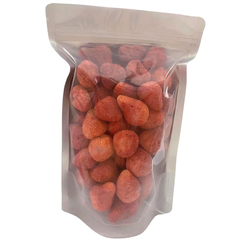 HỎA TỐC 200G Dâu tây sấy giòn Dâu tây sấy thăng hoa Cực kì ngon lạ miệng Trái cây sấy lạnh combo sữa chua sấy giòn Cay Ăn Vặt Snack Food Thức Ăn socola 12vi dâu tây sấy khô giòn hằng du mục dẻo