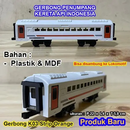 GERBONG KERETA API INDONESIA MINI/GKA/03O
