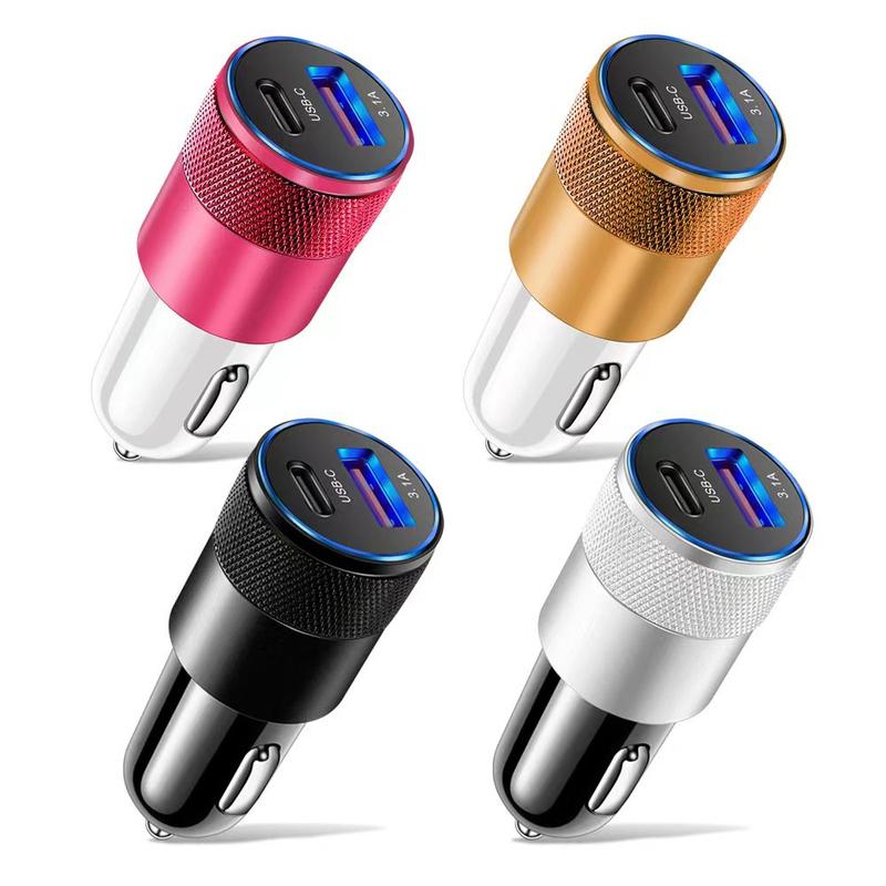 Product Introduction of 2024 New+COD+spot stocks 38W FAST CAR CHARGER QC3.0 PD USB Dual Fast Charging Adapter Socket 2 Ports Car Phone Charger 22