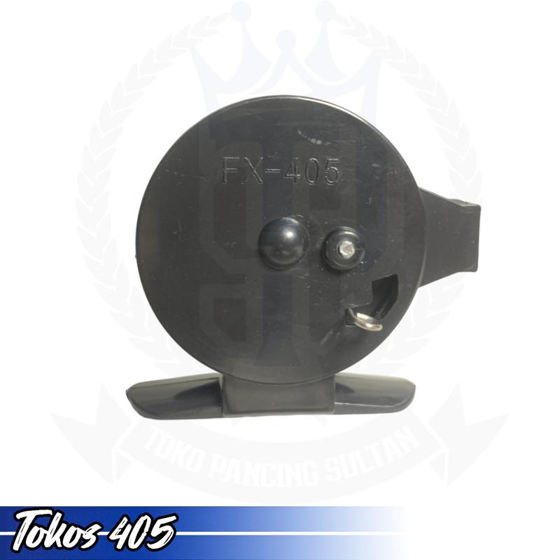 Reel Tokos 405 HITAM MURAH Kerekan Pancing COD Gratis Ongkir 4
