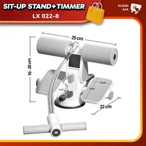 SPEEDS Sit Up Stand Alat Trimmer Bantu Holder Penahan Kaki Pegangan Kaki Fitness Alat Bantu Olahraga Yoga Gym 022-8