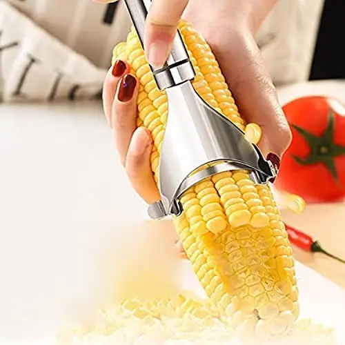 Parutan Jagung /Alat Pengupas Biji Jagung Stainless Steel / Serutan Jagung / Corn Peeler Stainless Steel Food Grade / Pisau Penyerut Jagung Praktis Mudah Digunakan 1
