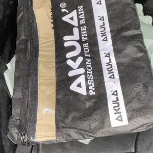 AKULA  Jas Hujan Original Pria Wanita Dewasa bahan pvc 25 untuk musim hujan