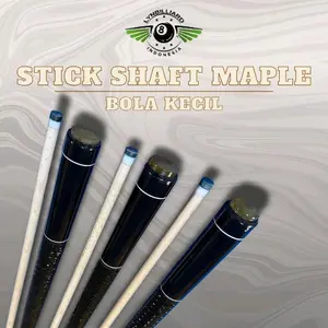 Stik Billiard Shaft Maple Untuk Bola Kecil Dan Tanggung 10mm