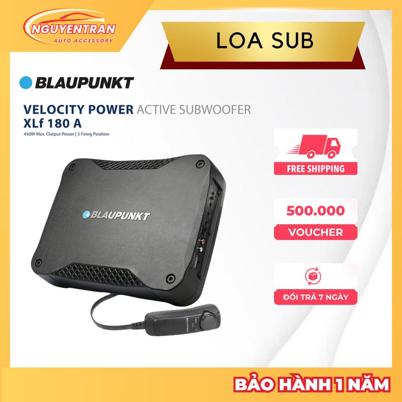 Loa Sub Ô Tô Blaupunkt 180A - Bass 8 Công Suất Tối Đa 400W, Sử Dụng Được trên Tất Cả Các Dòng Xe 4 Và 7 Chỗ, Hàng Cao Cấp Thương Hiệu Đức, Bảo Hành 1 Năm Phụ Tùng loa vios loa vios