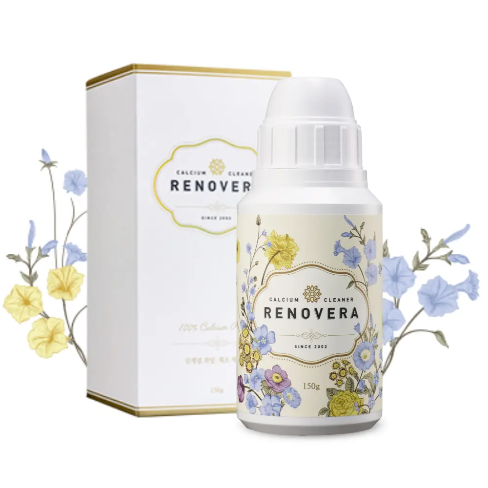 RENOVERA Calcium Powder - Fruit and Vegetables Wash / Natural Ingredients / Eco-friendly / Washing agent / toppingskids