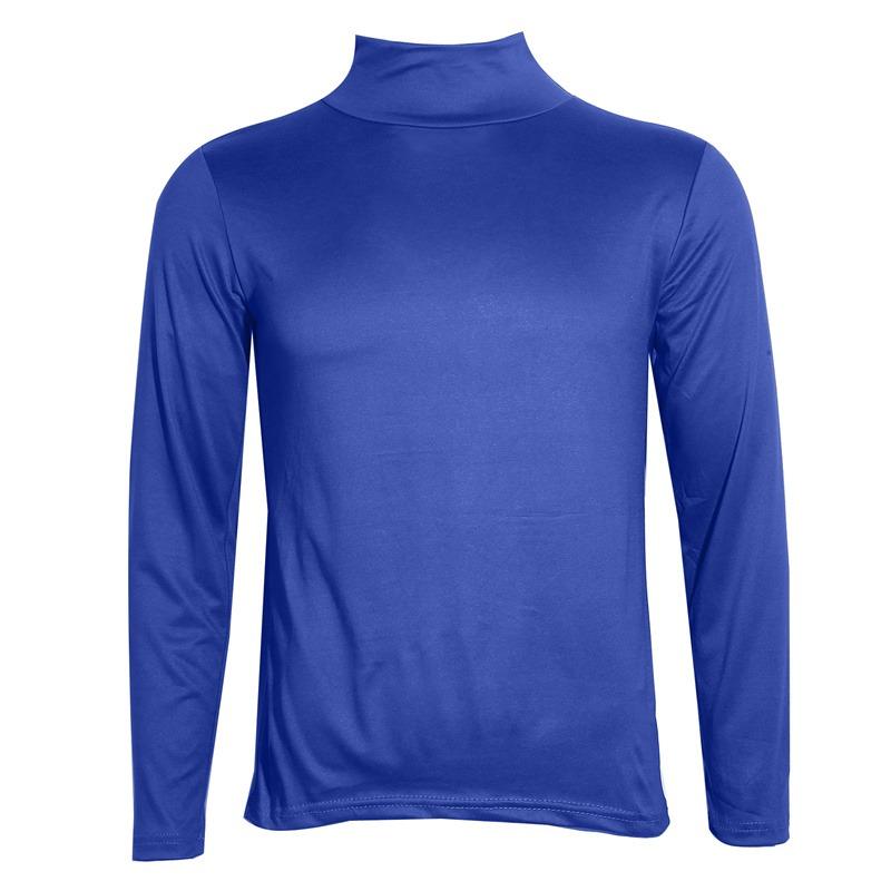 Product Introduction of Fashion Teen Men Turtleneck Thin Solid Color Slim Fit Fashion Long Sleeve T-Shirt For Men EP 20