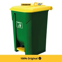 Gambar Krisbow Tempat Sampah Pedal Plastik 45 Liter - Hijau Trash Can Waste Bin Tong Sampah Keranjang Sampah Dustbin dari Krisbow Official ID Kab. Bekasi 1 Tokopedia
