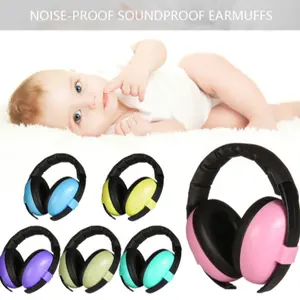 Baby Earmuff Noise Reduction Baby Anak Peredam Suara Bising Pesawat Penutup Telinga Bayi
