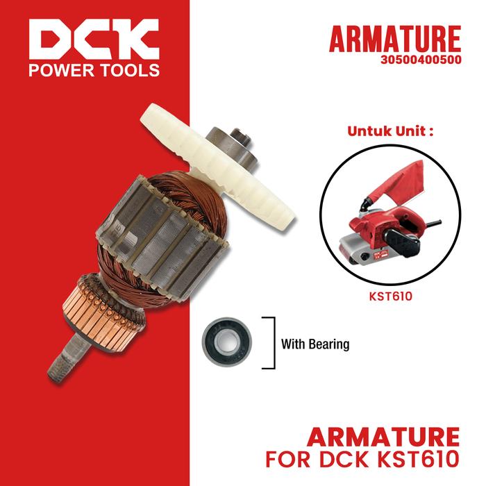 Gambar Armature/Angker untuk Belt Sander KST/DST/AST610 dari DCK Power Tools Indonesia Kota Administrasi Jakarta Barat Tokopedia