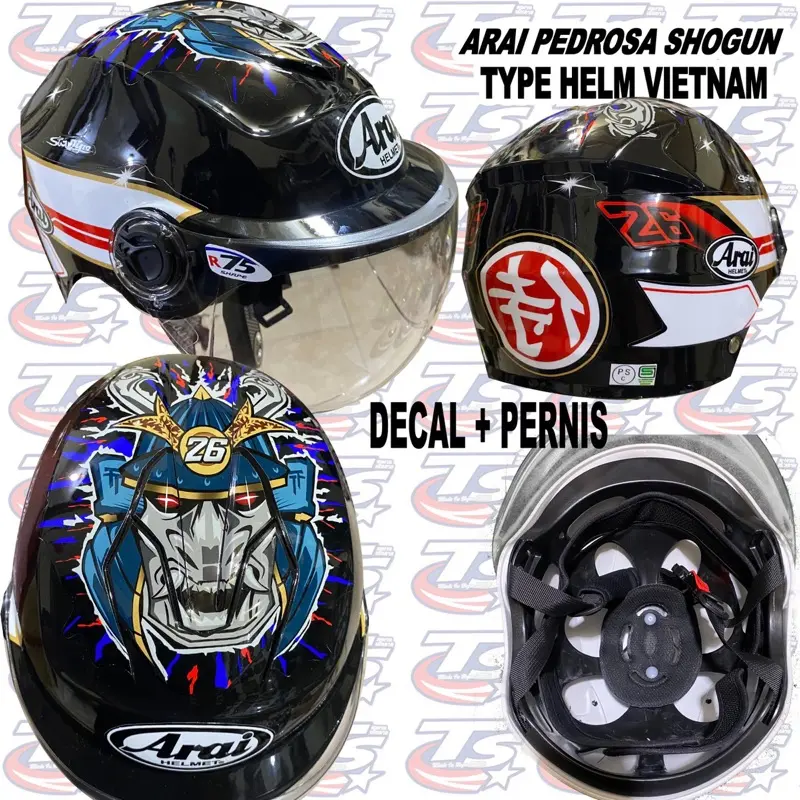 Arai pedrosa shogun