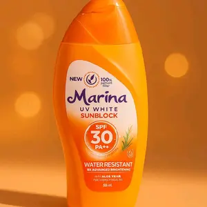 Marina uv white sunblock spf 30 PA++ Hand Mencerahkan