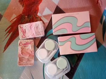 Product Review of [COD] [BUY 2 Get 4 ] （2 softlens+2 len case ）UYAAI SOFTLENS Set Big Eye Softlens Ocean Gray Softlens 6 MONTHS from 𝓑** 𝓮** 2