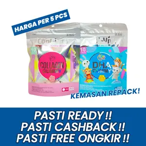 HARGA PER 5PCS COOLVITA (KEMASAN PLASTIK KLIP) COLLAGEN DHA GUMMY MENGATASI MASALAH KULIT PASTI READY HARGA PER 5PCS COOLVITA (KEMASAN PLASTIK KLIP) COLLAGEN DHA GUMMY MENGATASI MASALAH KULIT PASTI READY