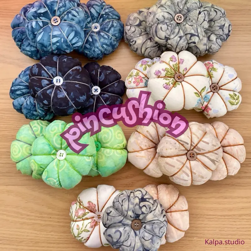Pincushion Motif Bunga dan Pola Unik untuk Dekorasi dan Penyimpanan Pin
