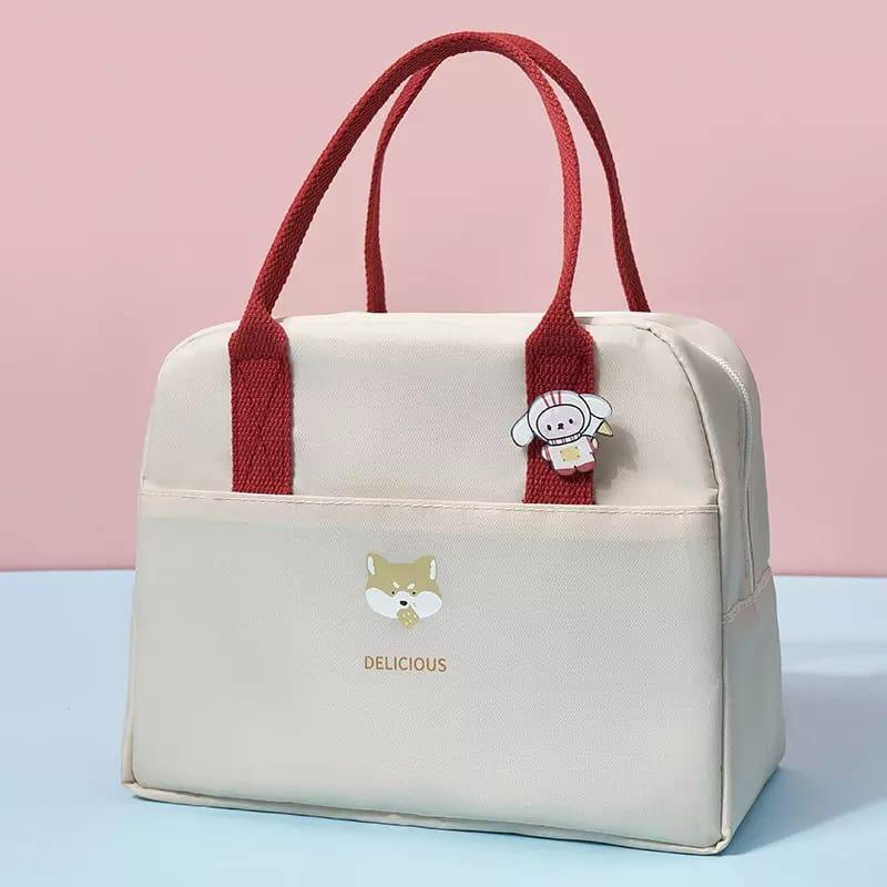 New Tas Bekal Makan Anak Sekolah Anti Panas / Lunch Bag Alumunnium Foil [Anti Panas] 3