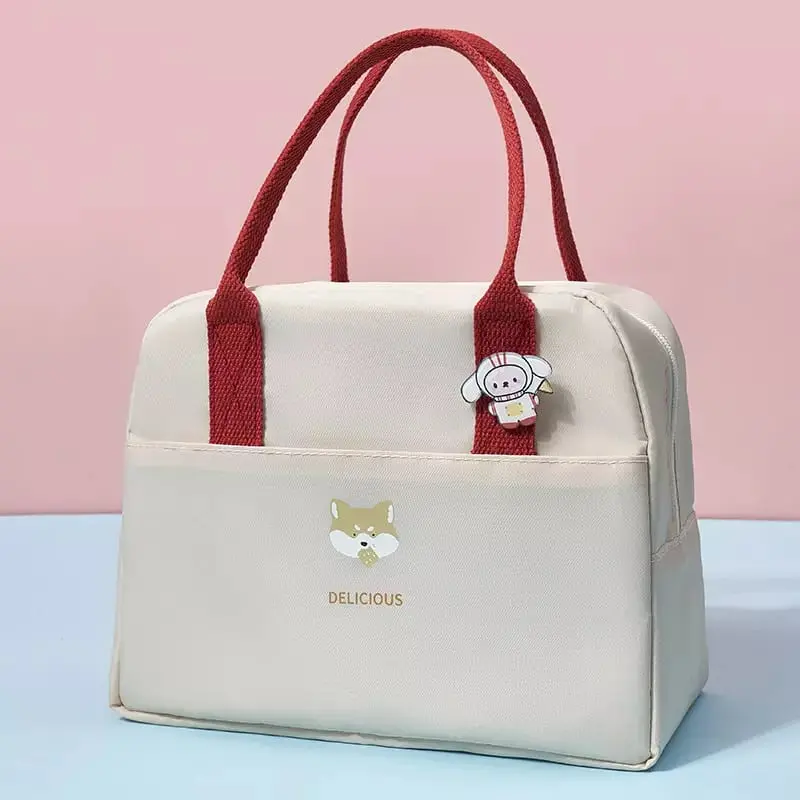 New Tas Bekal Makan Anak Sekolah Anti Panas / Lunch Bag Alumunnium Foil [Anti Panas] 3