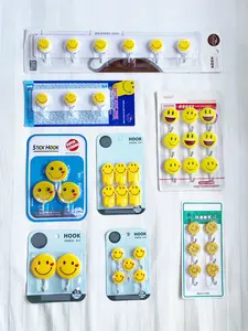 Gantungan tempel dinding hook SMILE serbaguna