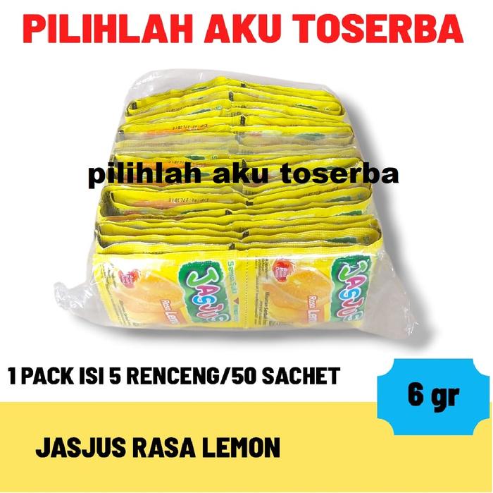 Jus Rasa Rasa Jual JASJUS JAS JUS Rasa LEMON kemasan renceng - ( HARGA 1 pack ...