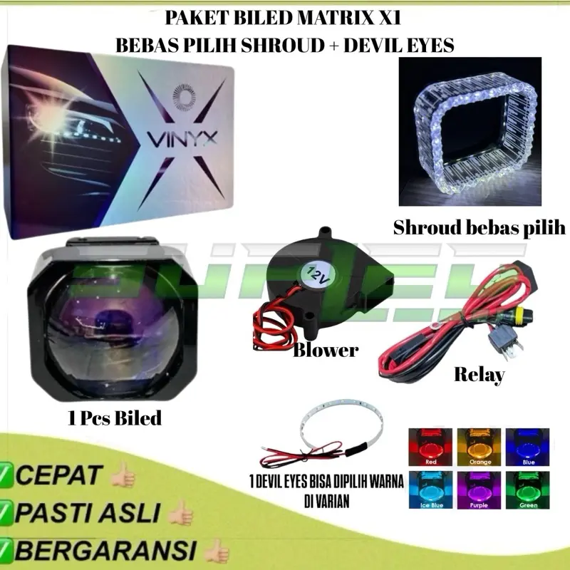 Paket shroud 5D putih