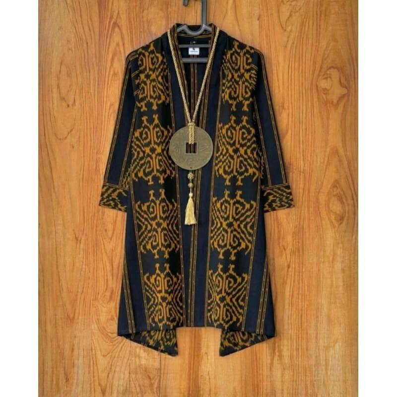 CARDIGAN WANITA , CARDIGAN TENUN , OUTER TENUN , CARDIGAN ETNIK 3