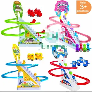 Mainan Anak Musik Track Tangga HK Seluncuran Kado Ulang Tahun Anak