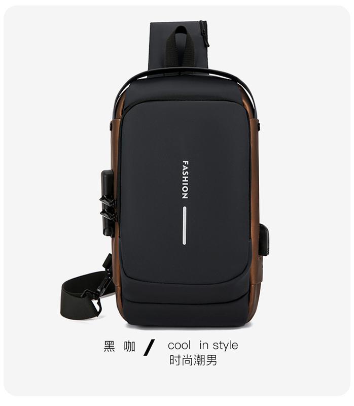 Product Introduction of Beg dada lelaki, beg fotografi kalis air anti kecurian berkapasiti besar, beg motosikal, beg messenger bahu perniagaan fesyen, baharu 2023 23