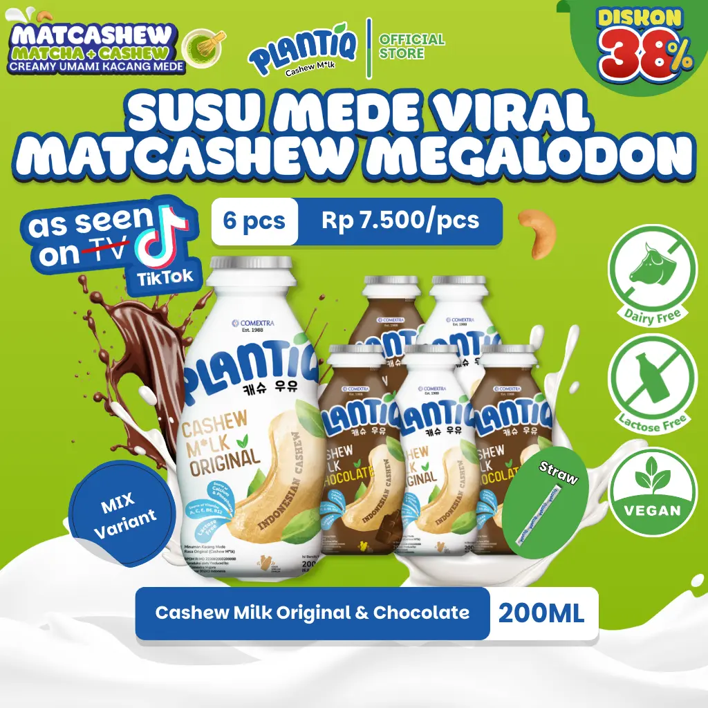 6 Pcs MIX (3 Pcs Original + 3 Pcs Chocolate)