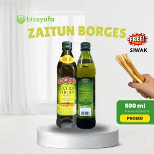 Borges extrak virgin oil olive oil minyak zaitun original 500 ml