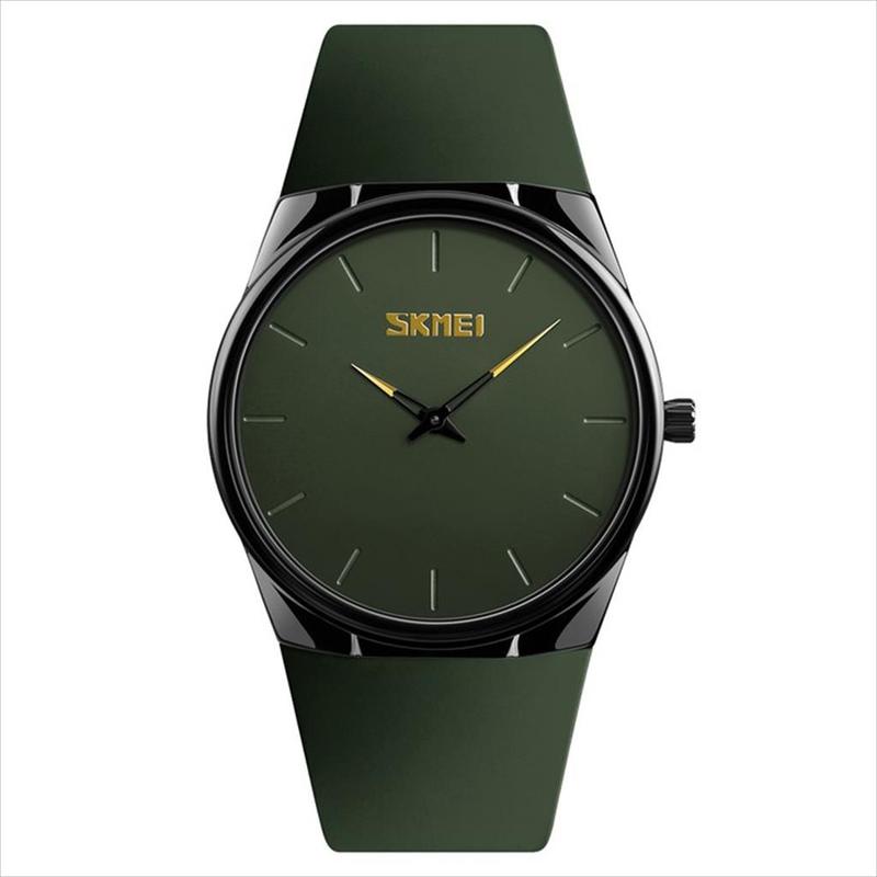 Jam Tangan Pria / SKMEI 1601 Soft Band Analog Watches / Jam Tangan Analog Original / SKMEI 4