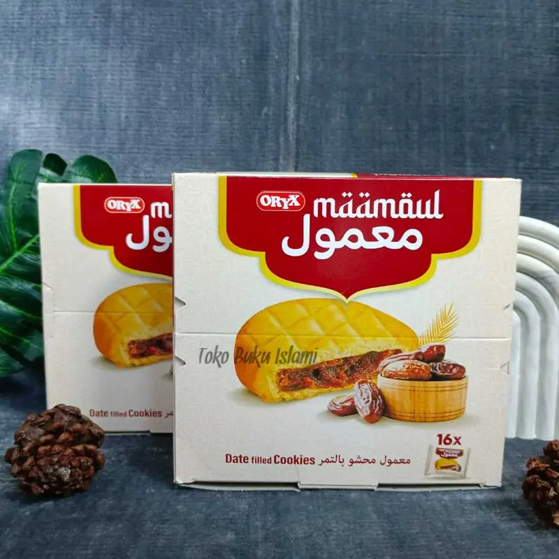 Maamoul Biskuit Kurma Arab isi 16 pcs Kukis Kurma Al Batal Maamoul Biskuit Kue Enak Delicious Snack Arab Box isi 16 Pcs Saudi Dates 1