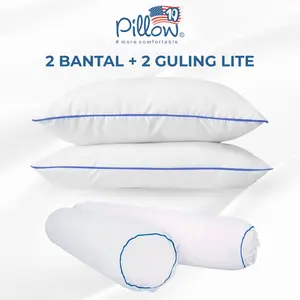 PROMO Paket 2 Bantal + 2 Guling Double Complete Lite - 109 pillow