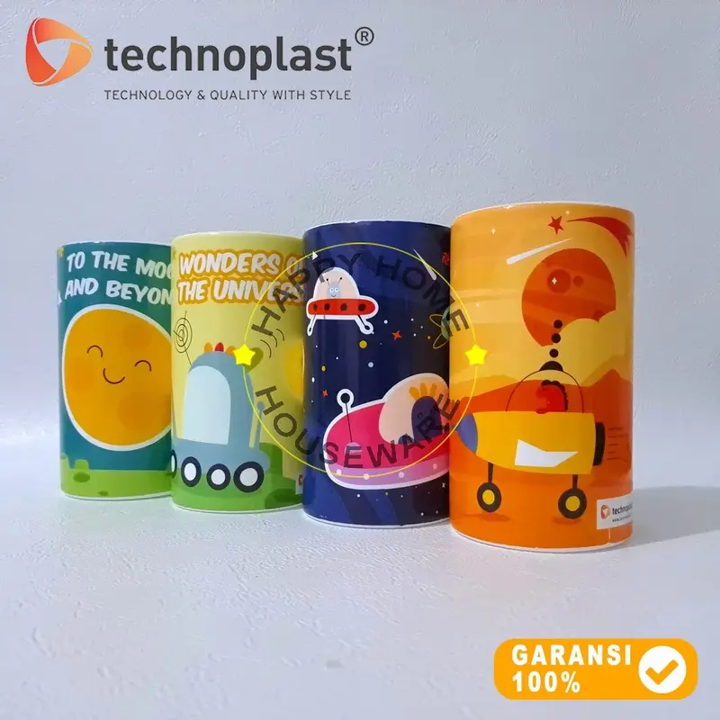 TECHNOPLAST COIN BANK / CELENGAN PLASTIK 85 X 150 MM THE GALAXY 3