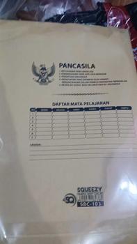 Product Review of Harga Grosir (1packs/20Lbr ) Sampul Buku Coklat SAMSON Dan Plastik Mika BOXY UK Buku Campus from E**i 0